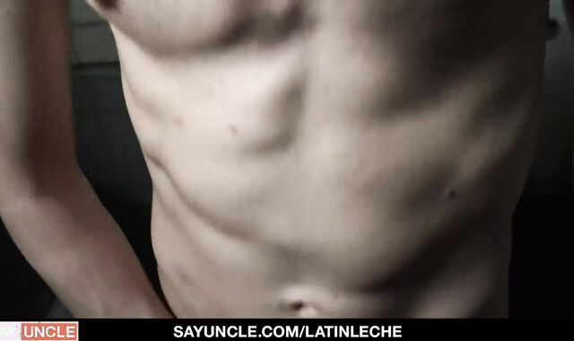 Strung up Latino Rails A Gigantic Uncircumcised ten-Pounder