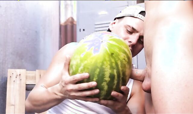 From Watermelon To wazoo, he pounded It All!!