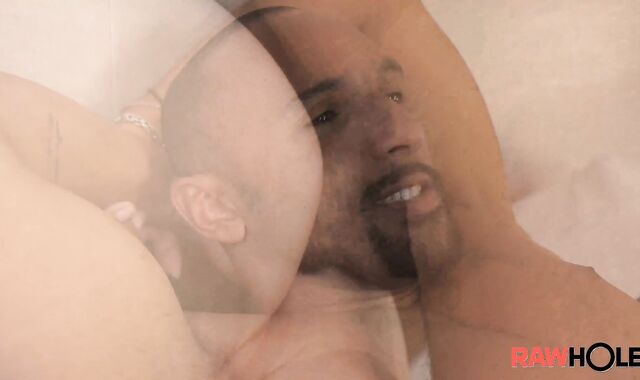 Rawhole - Muscular Christian Hupper uncovering ginormous bone