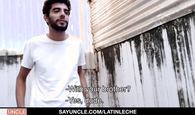 Stepbrothers Share Internet Maintenance teenage