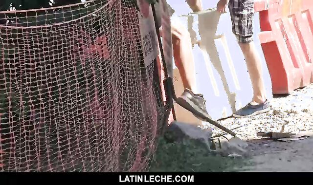 Heterosexual Latino twunk deepthroating ten-Pounder And receives His arse Torn up