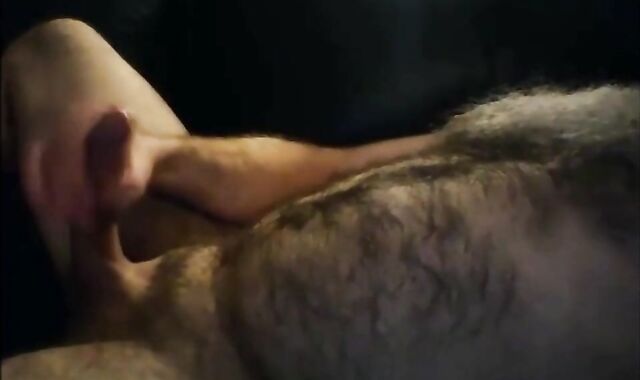 Massive mature uncut cumshot