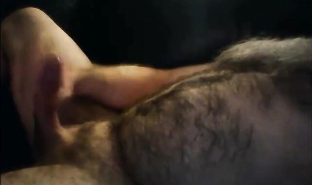 Massive mature uncut cumshot