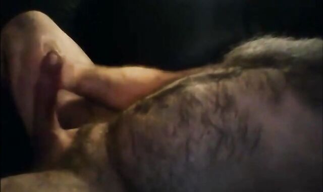 Massive mature uncut cumshot