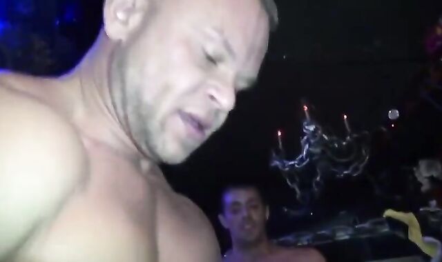 Go Go cockslut poked By Crowd.