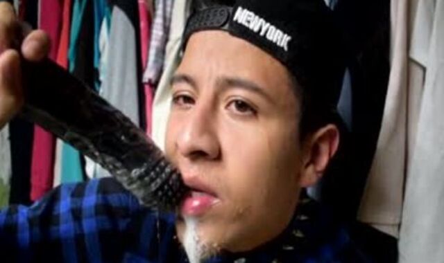 Montando fuck stick Negro En El Closet