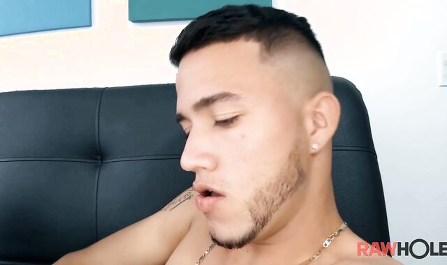 Rawhole: Lad longing real pummeling