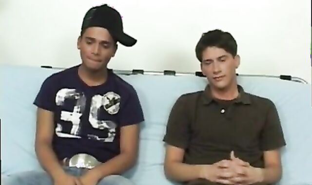 Latino college-aged age nubile Gay-for-pay spear flicks faggot Then, Bending Over