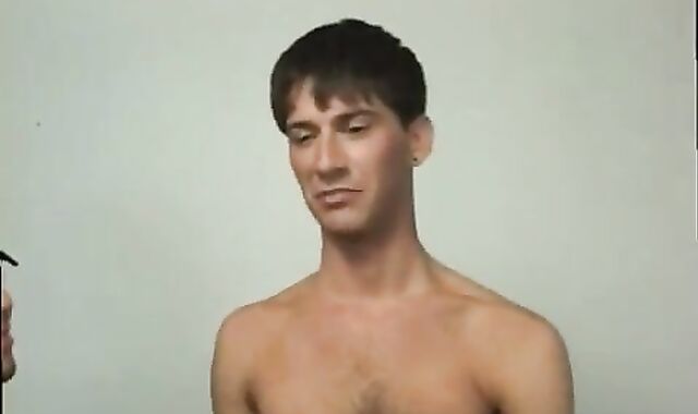 Latino college-aged age nubile Gay-for-pay spear flicks faggot Then, Bending Over