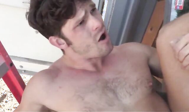 GayRoom Creeper Wakes Up Roomie With Uncircumcised shlong