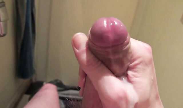 Four uncut foreskin cumshots compilation