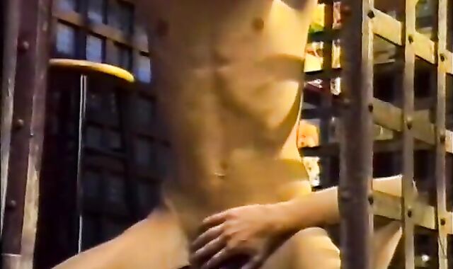 wolf receives A bj vibration job From youngster across Cage Pubs