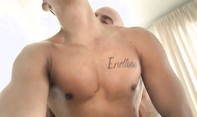 Unshaved wolf finds elation in rock-hard penetrating