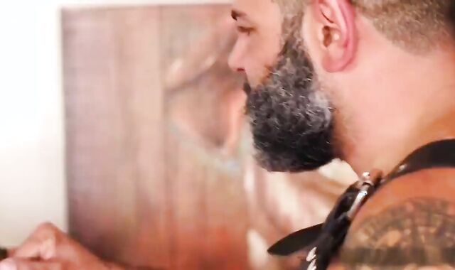 shaggy Daddies Frolicking naked