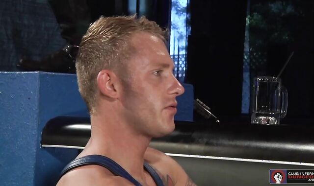 Pub Inferno Basement - Preston Johnson screwed in the caboose