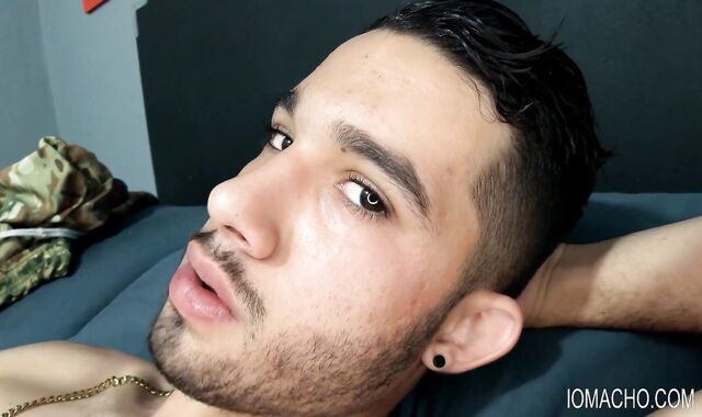 Iomacho - Highly slender Paul helps with firm nailining