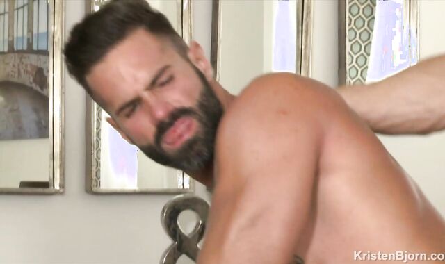 Kristen Bjorn - Attila Kardos uncovering uncircumcised spear