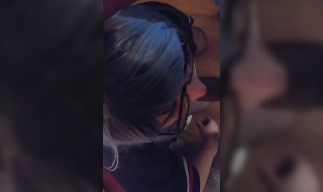 BBC cums in mouth of white sissy fag 2