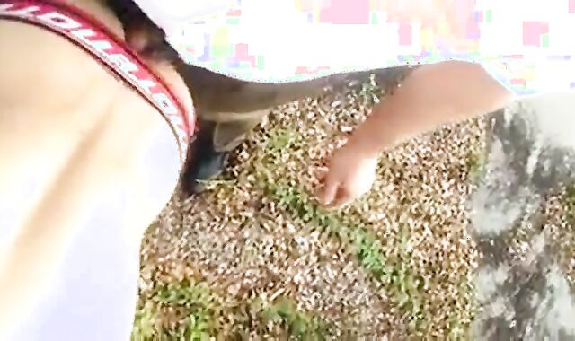 smoking hot in the park