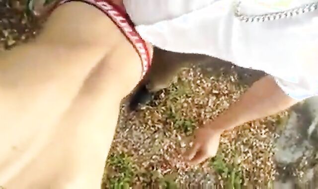 smoking hot in the park