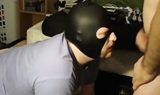 Verbal Bear Master Uses Slave BJ Huge Facial 2