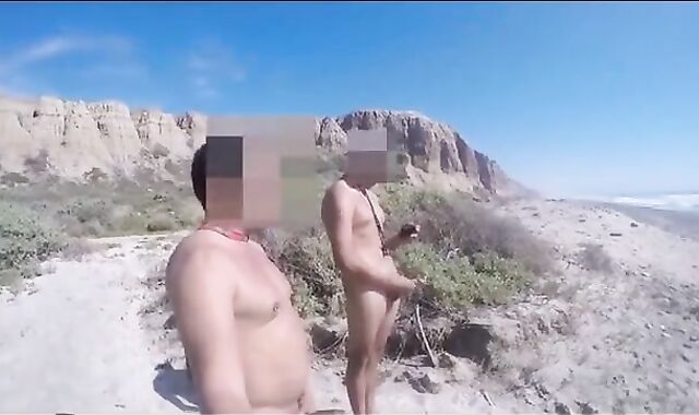 Bronha com primo hetero na praia parte 2