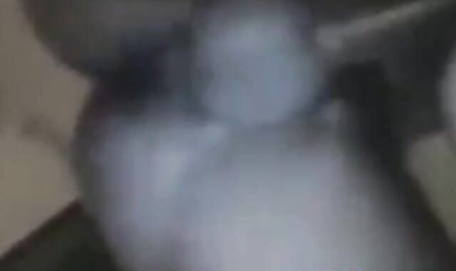 French Arab with huge dick barebacks slut