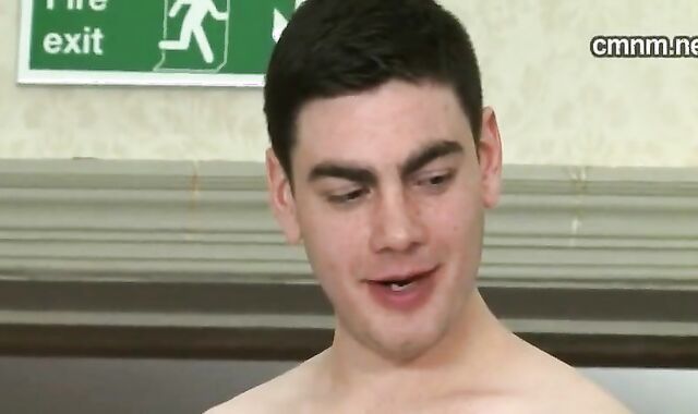 James stripping off at an embassy dinner