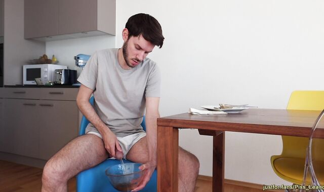 Pissing in our salad bowl and I almost get caught