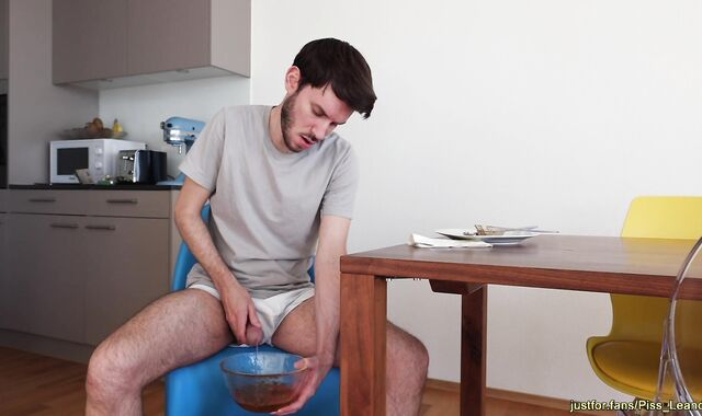 Pissing in our salad bowl and I almost get caught