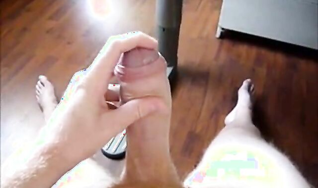 Uncut peeling back with huge head