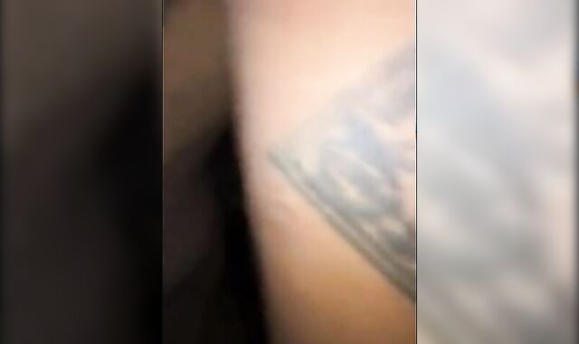 BBC fucking White Bottom & Cumming in Chastity