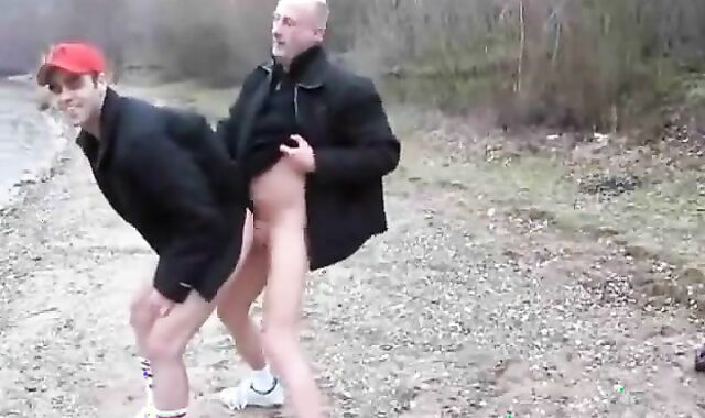 Hot Fuck on a Cold Day Outside