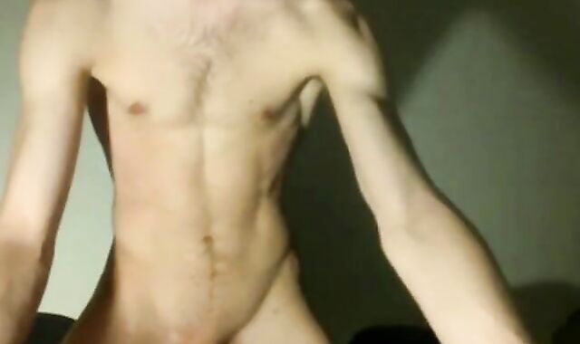 Skinny Amateur Masturbation and Cumshot