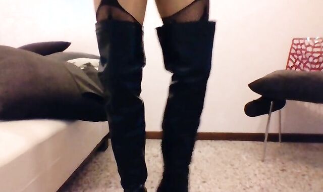 alestella knee high boots