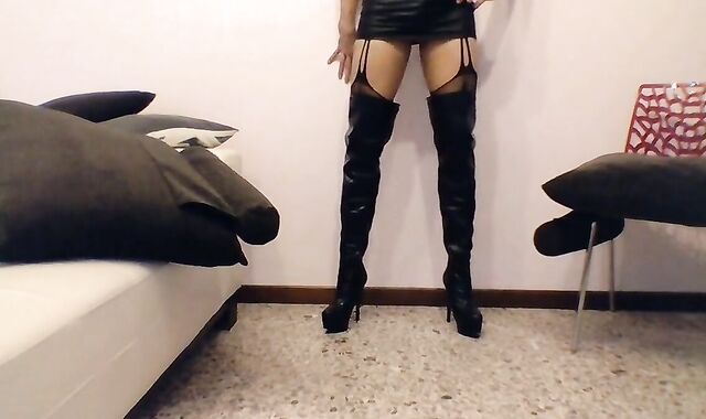 alestella knee high boots