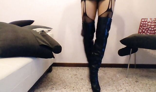 alestella knee high boots