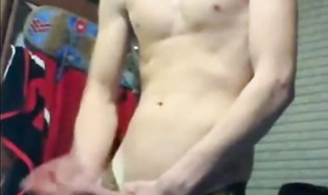 College Boy Jacks Off In Dorm