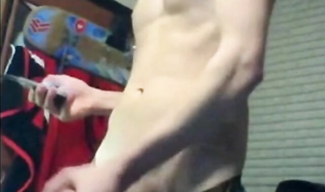 College Boy Jacks Off In Dorm