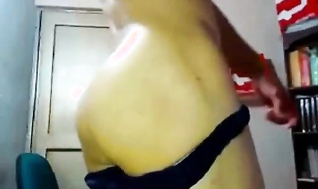 Sexy boy plays with his hot ass