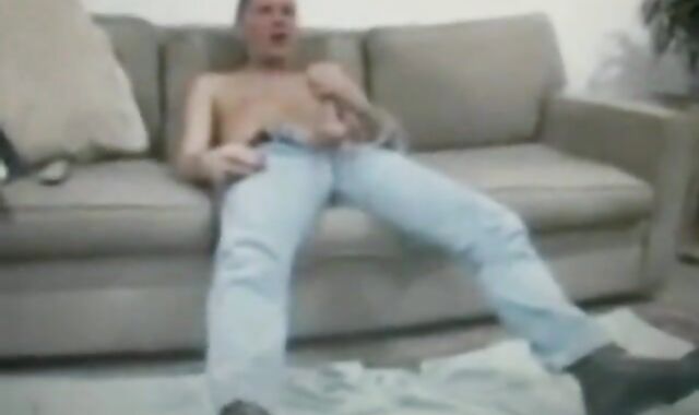 Huge hung dad with huge flaccid cock