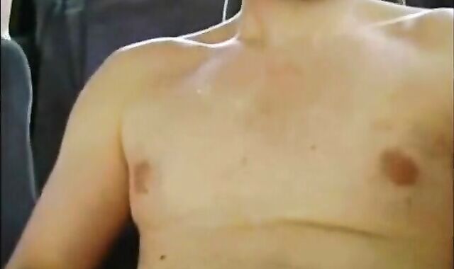 Horny Verbal Dude Jerks Off & Cums in Car