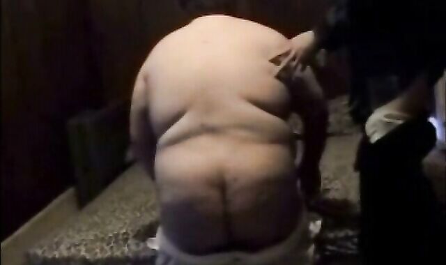 chub with hands tied behind his back spanked and fucked Toronto, Canada