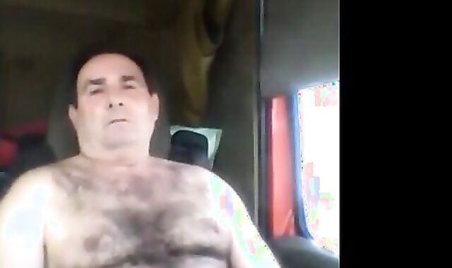 Horny trucker stud