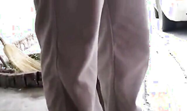 Big-Cock Daddy's Bulge Outdoors