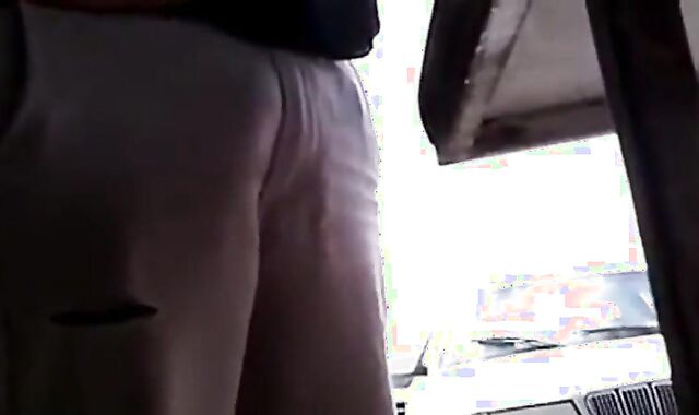 Big-Cock Daddy's Bulge Outdoors