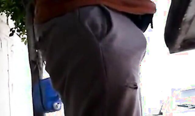 Big-Cock Daddy's Bulge Outdoors