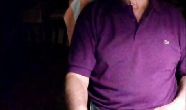 Grandpa Strokes His Small Cock