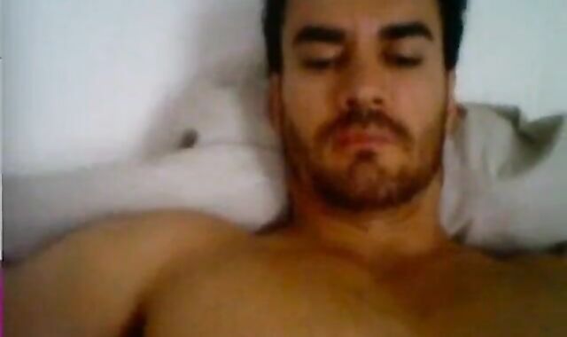 David Zepeda Masturbating on Webcam