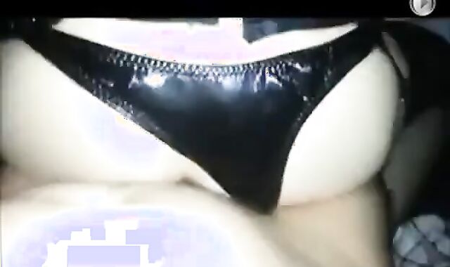 Bareback Crossdresser Takes it Bare in Thong